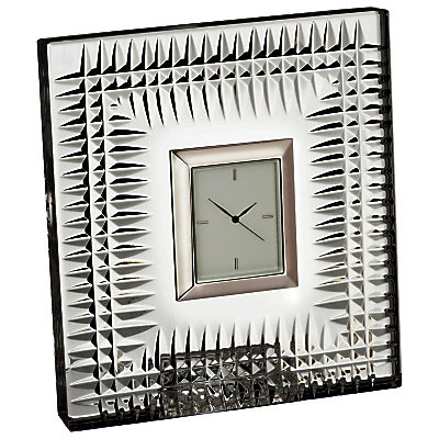 Waterford Lismore Diamond Bed Clock